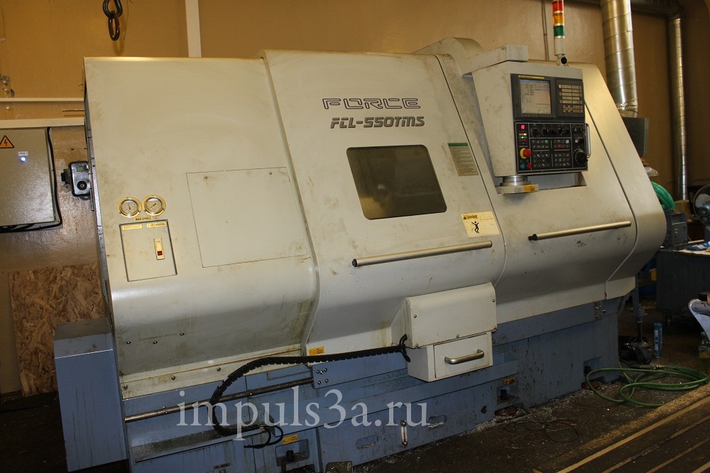 Токарно-фрезерный станок с ЧПУ модели FORCE ONE FCL-550TMS